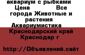аквариум с рыбками › Цена ­ 15 000 - Все города Животные и растения » Аквариумистика   . Краснодарский край,Краснодар г.